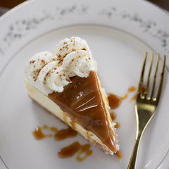 Apple Caramel Cheesecake